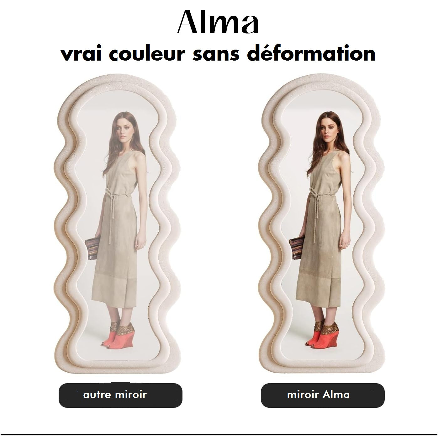miroir ondulé B