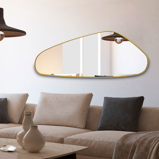 asymmetrical mirror