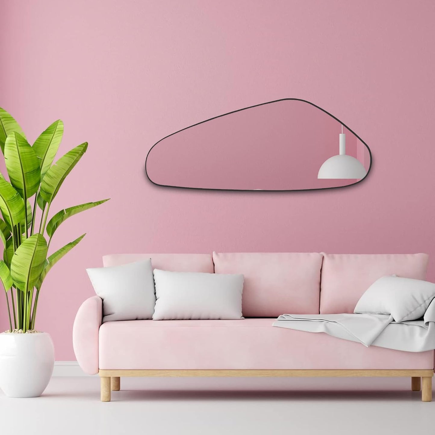 asymmetrical mirror