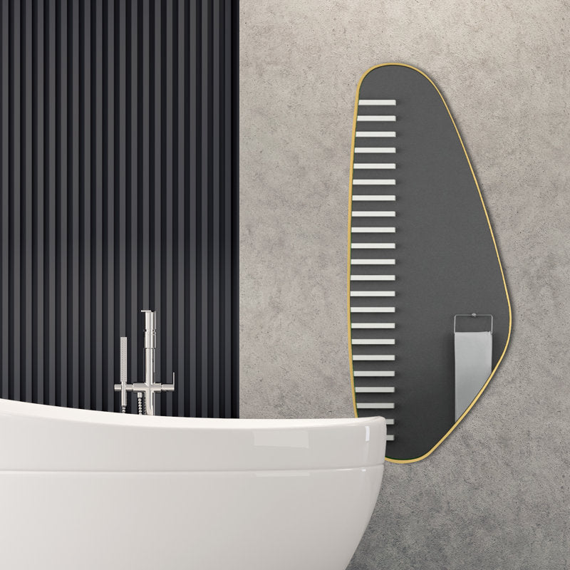 asymmetrical mirror