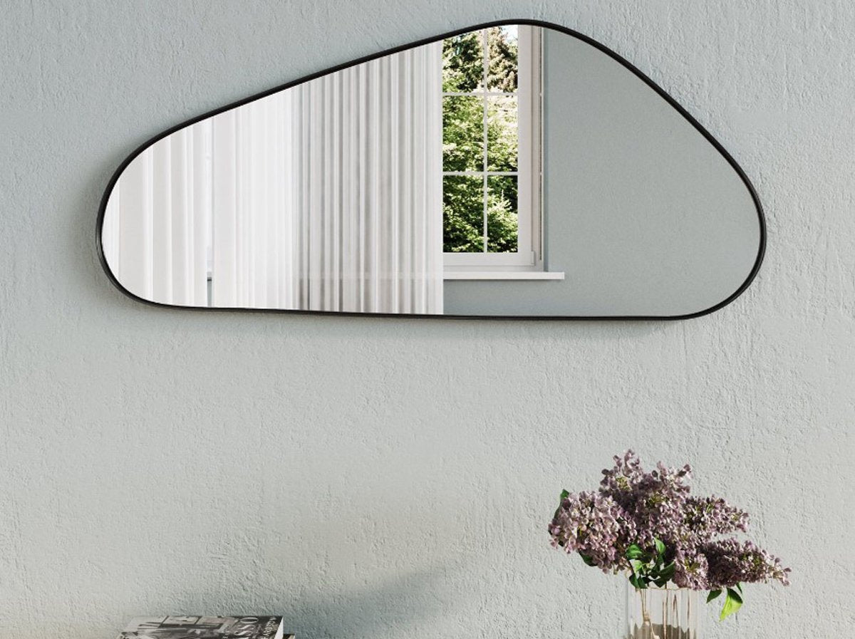 asymmetrical mirror