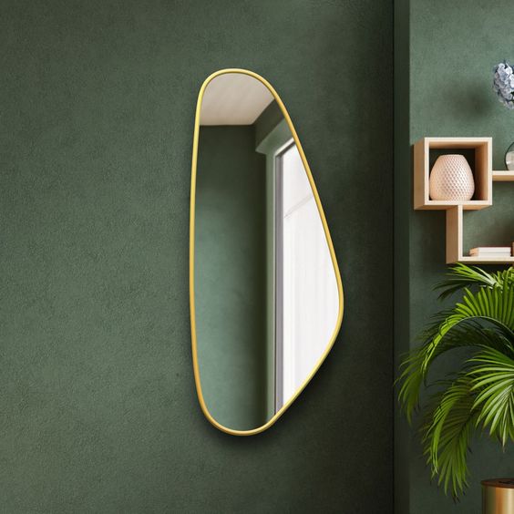 asymmetrical mirror